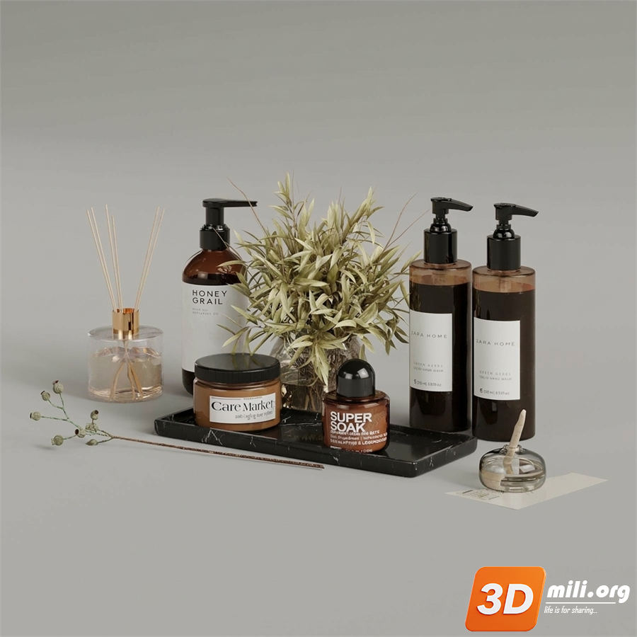 Bathroom accessories Skp Files